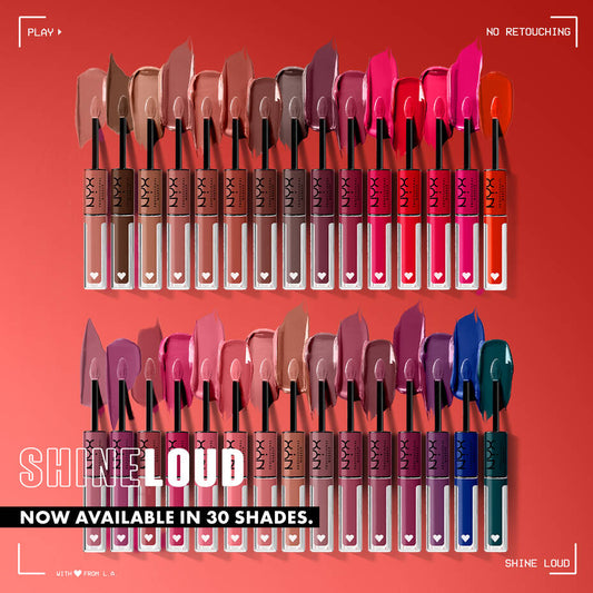 Nyx Shine Loud High Shine Lip Color