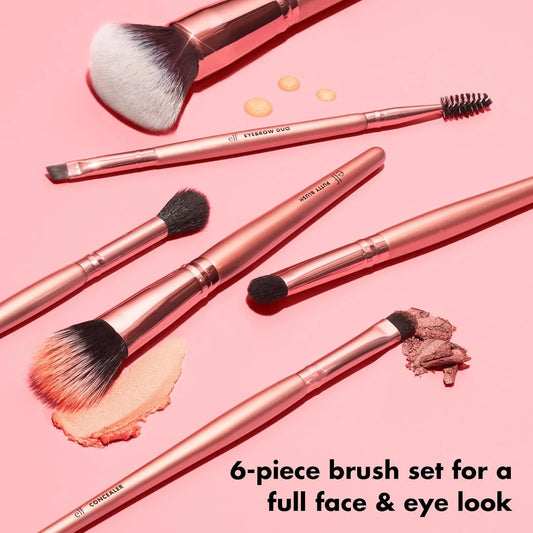 Elf Flawless Face And Eye Brush Set