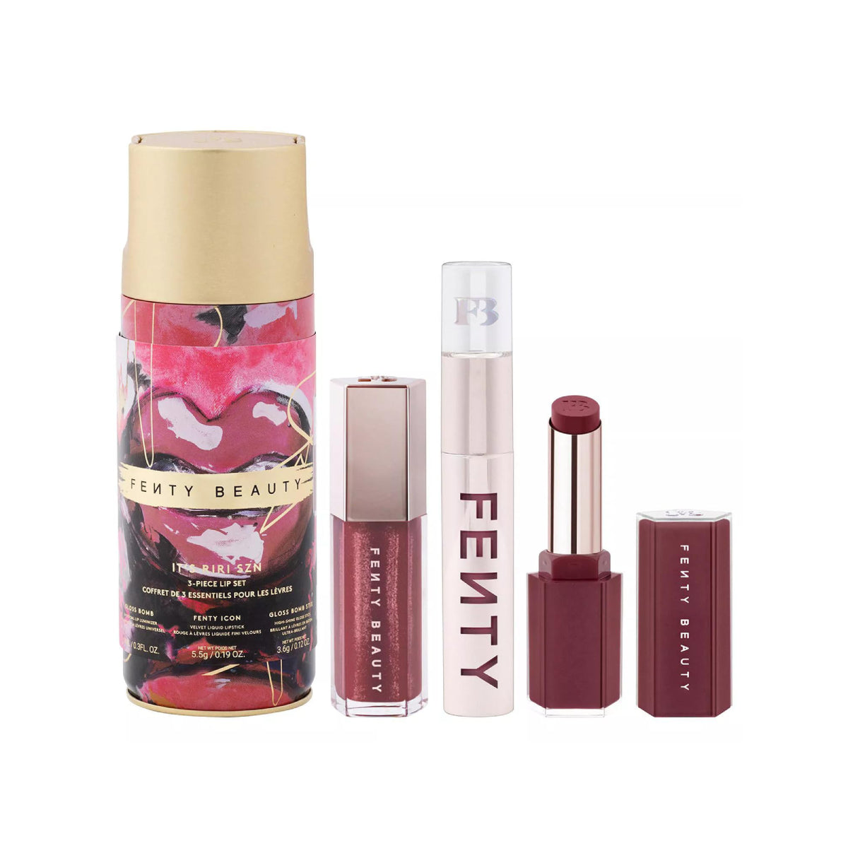 Fenty Beauty 3 Peases Set it's Riri Szn