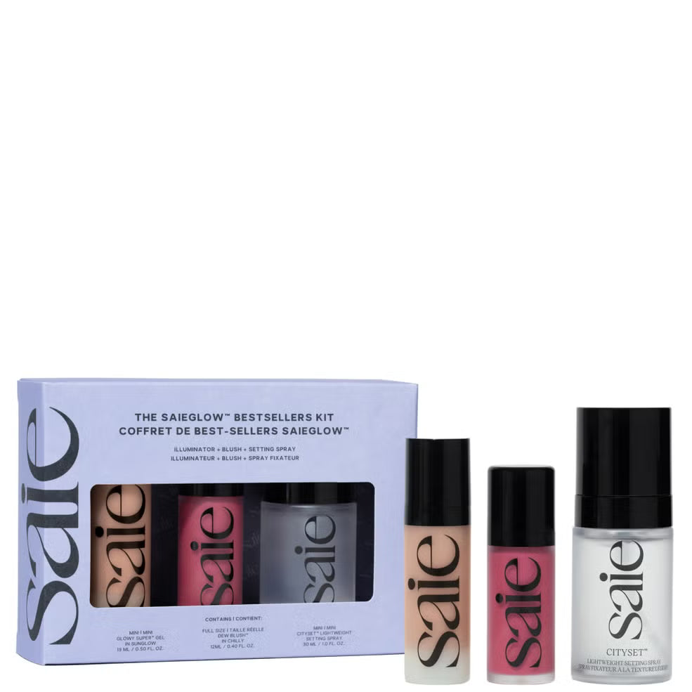 The Saie Glow Bestsellers Kit