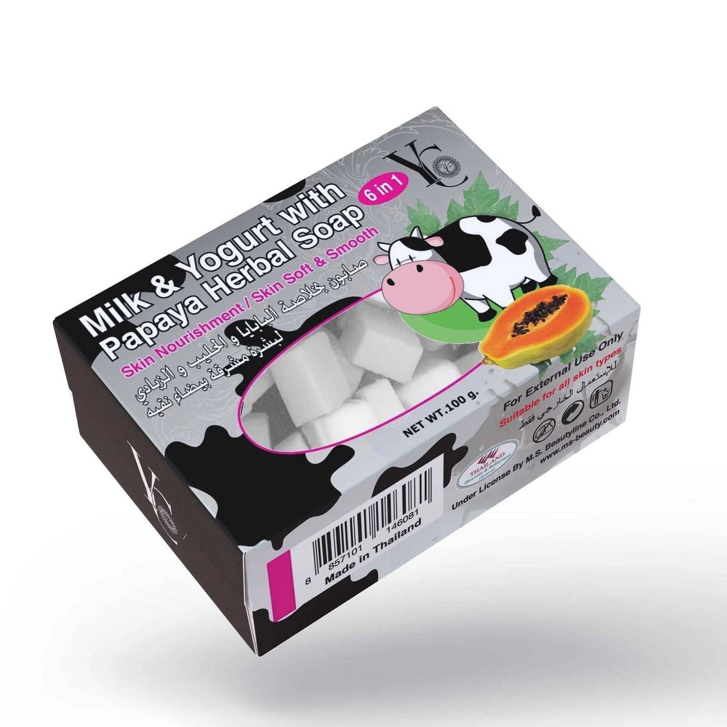 Yc Milk & Yogurt With Papaya Soap