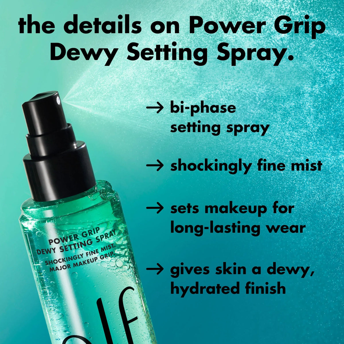 elf Power Grip Dewy Setting Spray