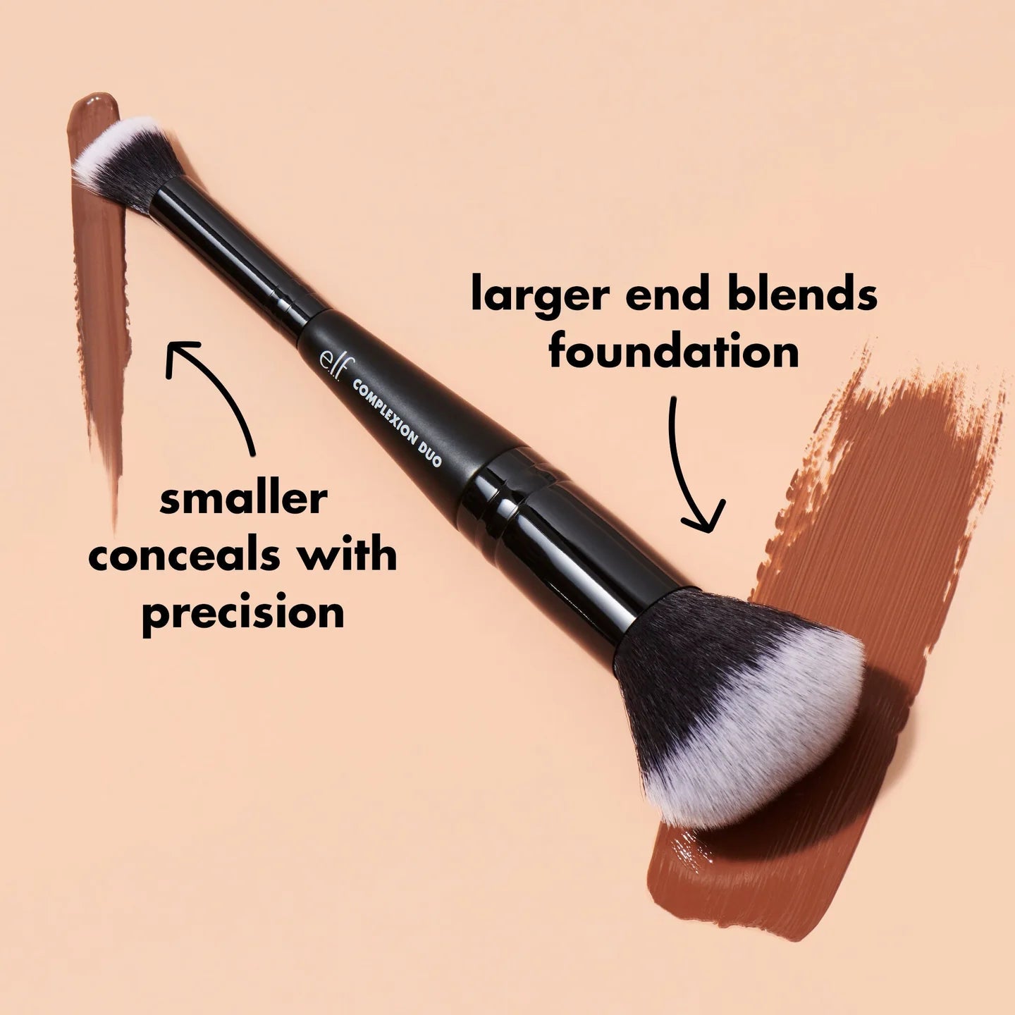 elf Concealer & Foundation Complexion Duo Brush