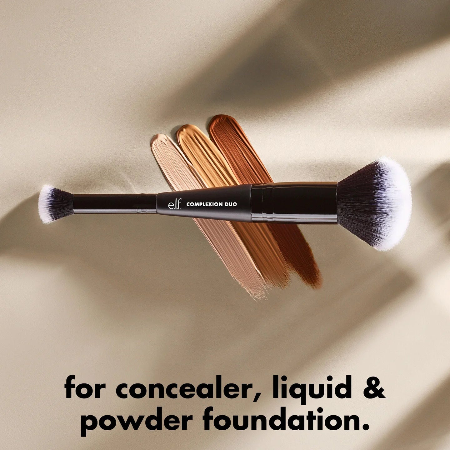 elf Concealer & Foundation Complexion Duo Brush