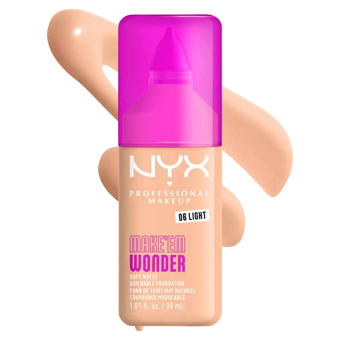 Nyx Make ‘Em Wonder™ Soft Matte Buildable Foundation