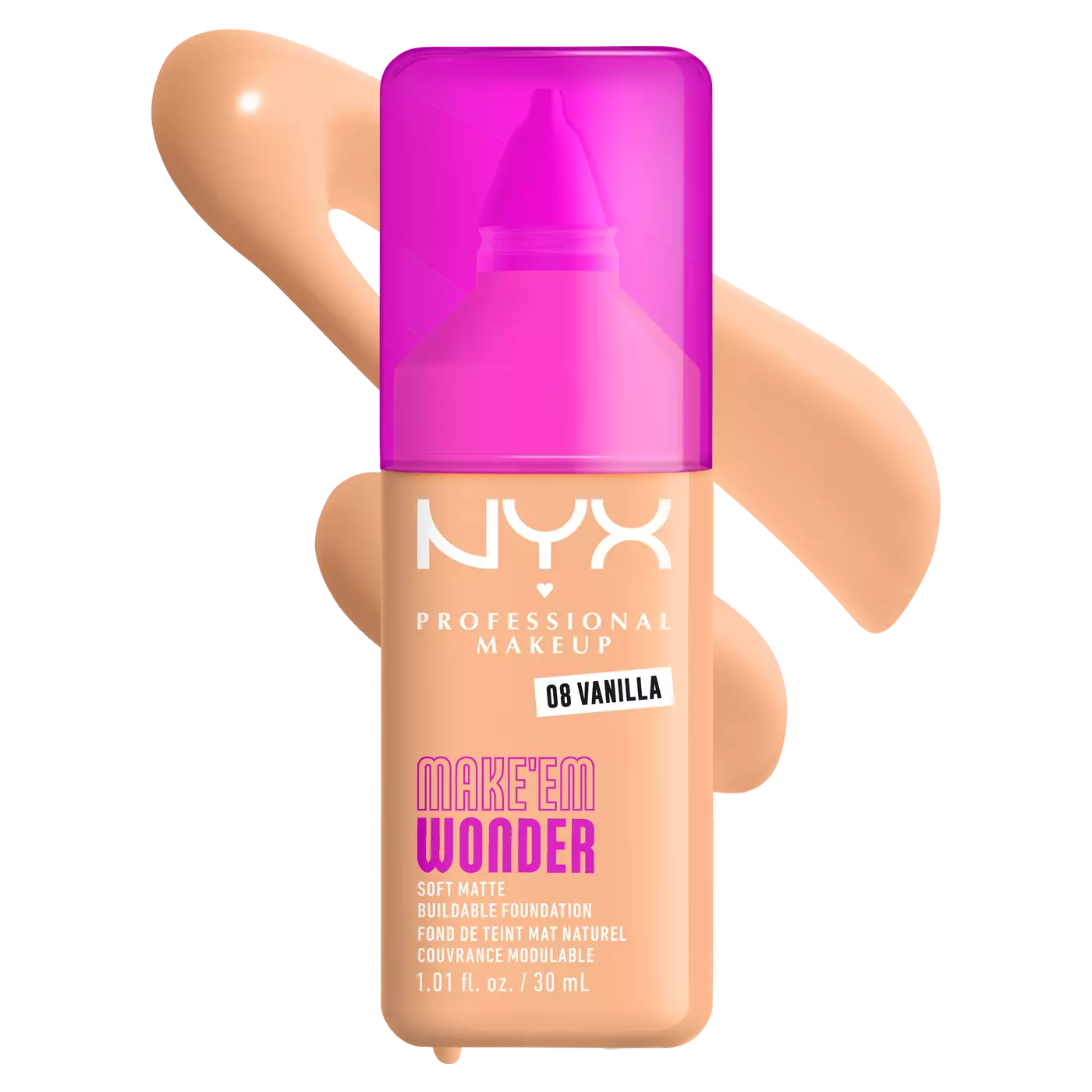 Nyx Make ‘Em Wonder™ Soft Matte Buildable Foundation