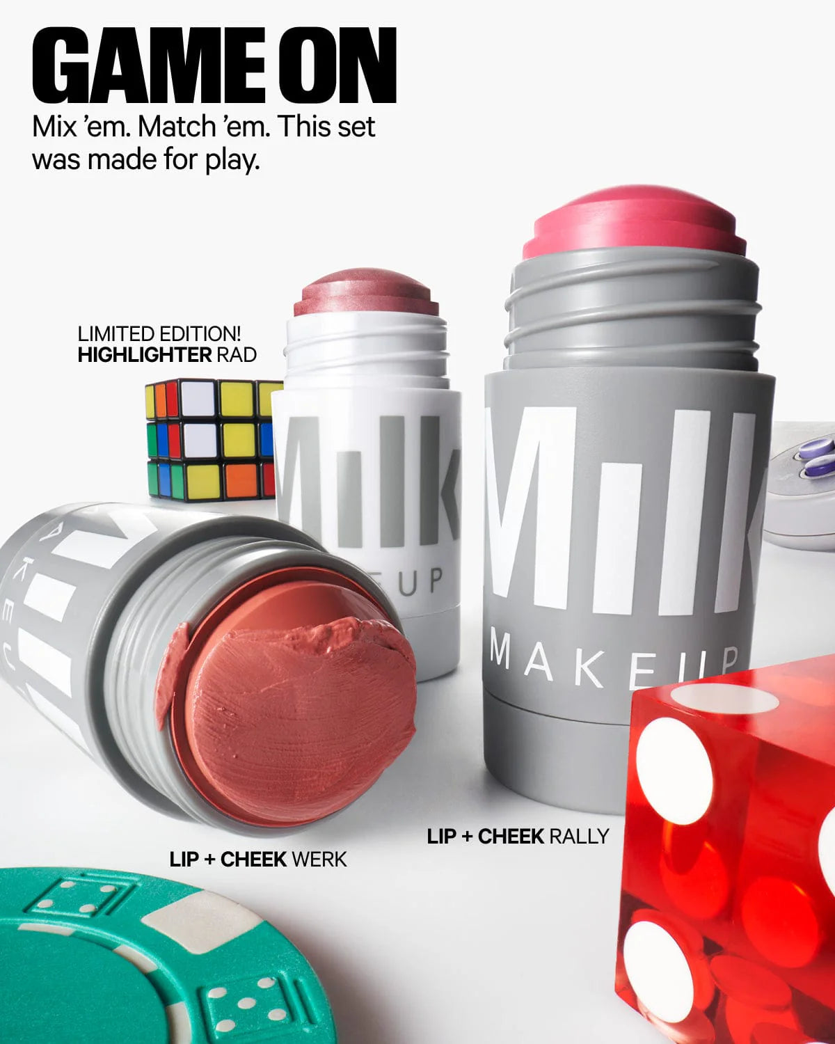 Milk Makeup Sticks Party Mix – Set