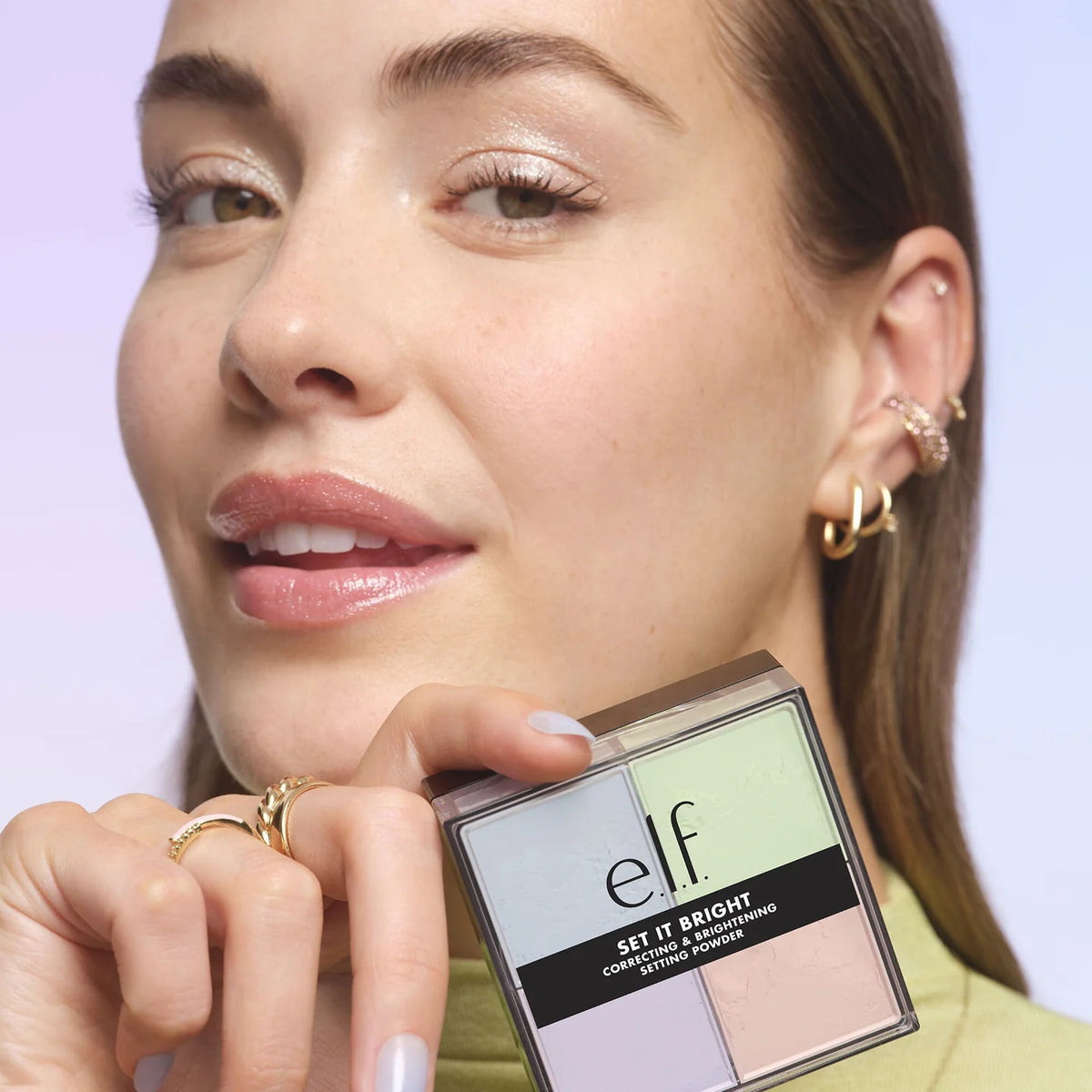 elf Set It Bright Correcting & Brightening Setting Powder