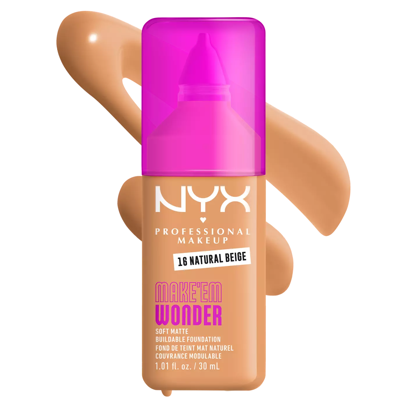 Nyx Make ‘Em Wonder™ Soft Matte Buildable Foundation