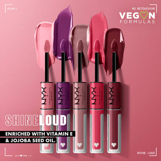 Nyx Shine Loud High Shine Lip Color