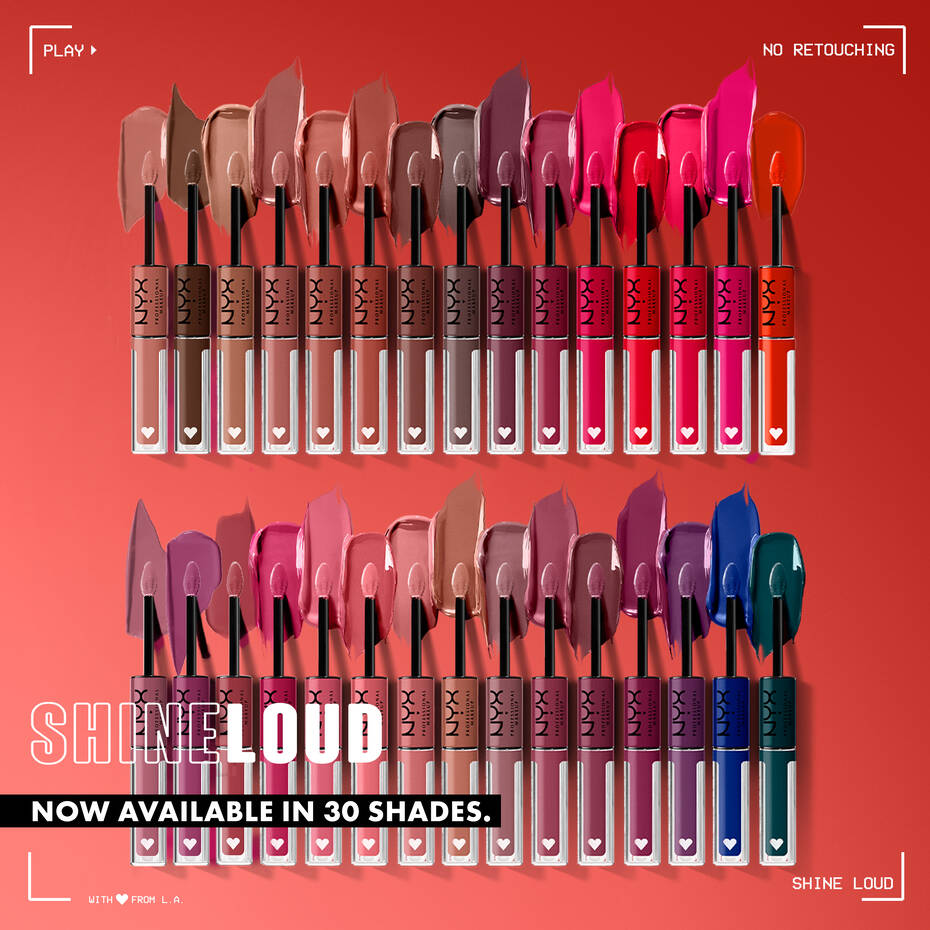 Nyx Shine Loud High Shine Lip Color