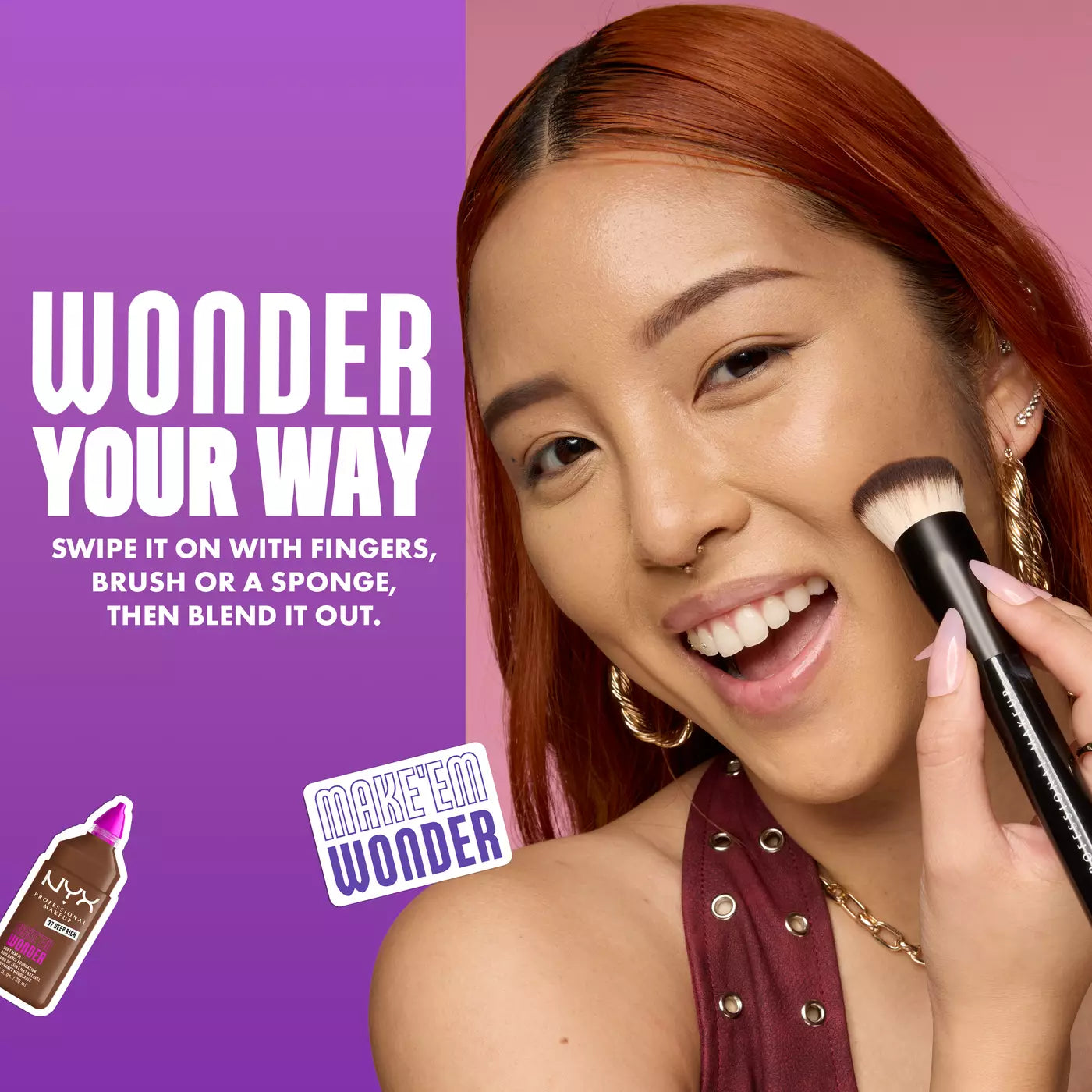 Nyx Make ‘Em Wonder™ Soft Matte Buildable Foundation