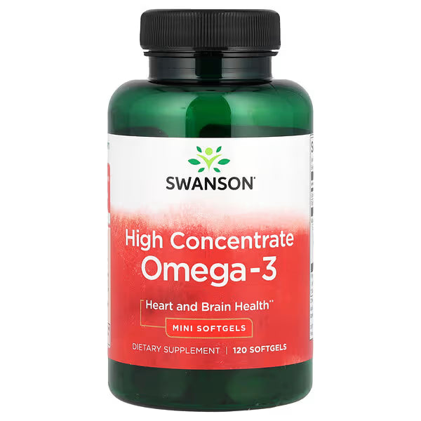 Swanson Omega 3 - 120 Soft Gel