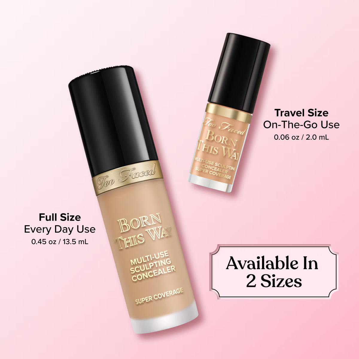 Too Faced Travel Size Born This Way Super Coverage Multi-Use Concealer 2mL