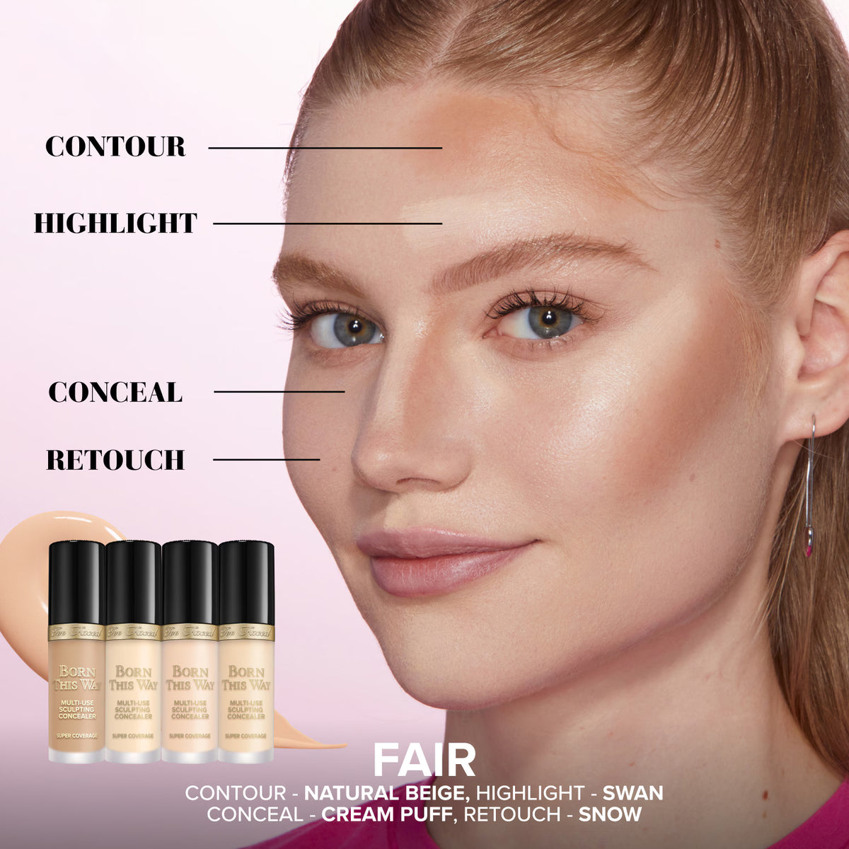 Too Faced Travel Size Born This Way Super Coverage Multi-Use Concealer 2mL