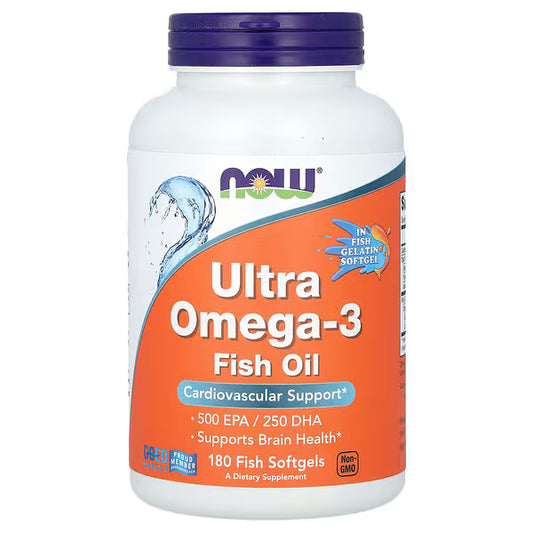 Now Ultra Omega 3 - 180 Soft Gel