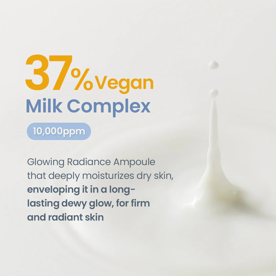 Tirtir Ceramic Milk Ampoule Moisturising Face Serum With A Brightening Effect 40 Ml