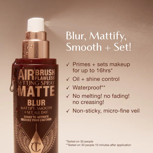 Charlotte Tilbury Airbrush Flawless Setting Spray Matte Blur
