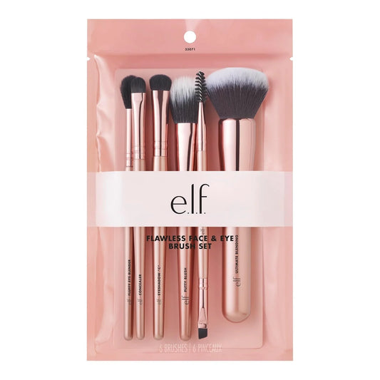 Elf Flawless Face And Eye Brush Set