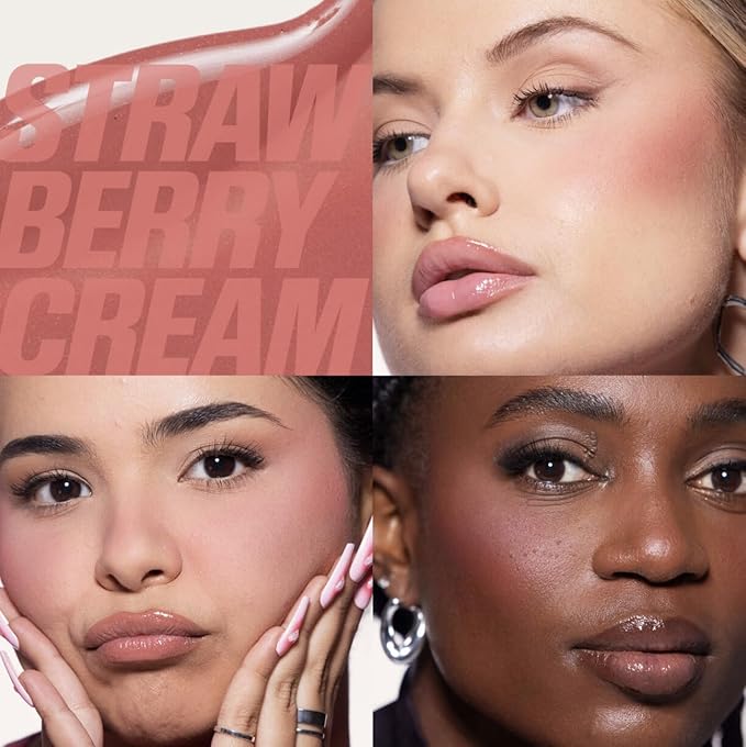 Huda Beauty Baby Blush Duo - Rose and Berry - Mini Size