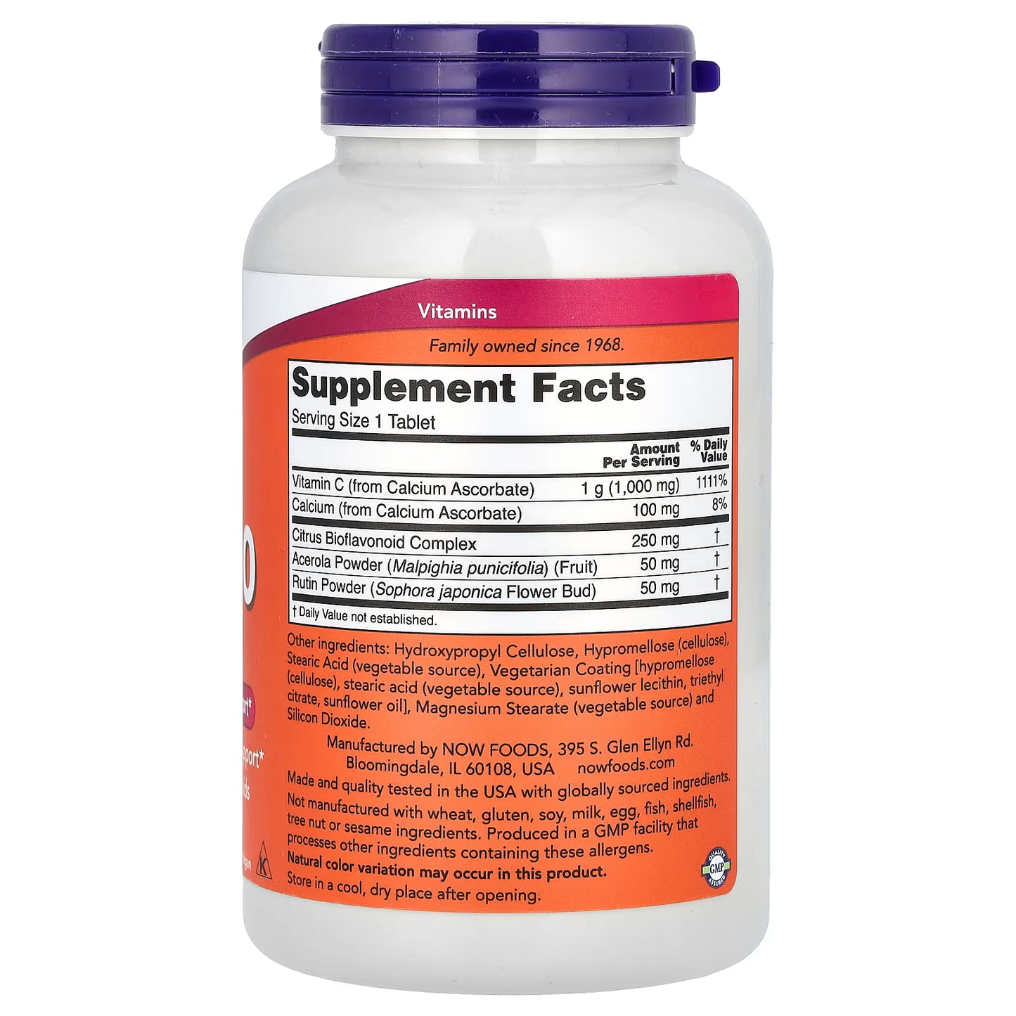 Now C 1000 Complex - 180 Tablets