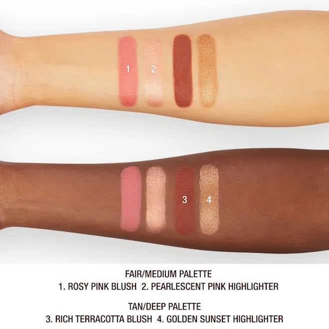 Charlotte Tilbury Hollywood Blush And Glow Glide Kit
