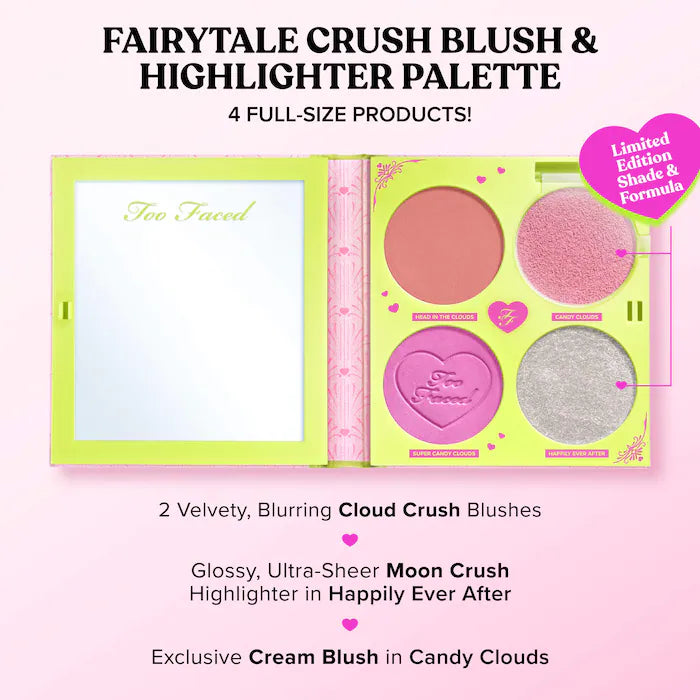 Too Faced Limited Edition Blush And Highlighter Palette