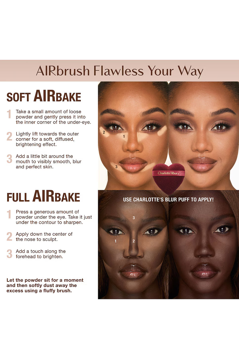Charlotte Tilbury Airbrush Flawless Blur Loose Powder - Mini