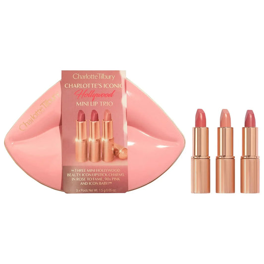 Charlotte Tilbury Iconic Hollywood Mini Lip Trio