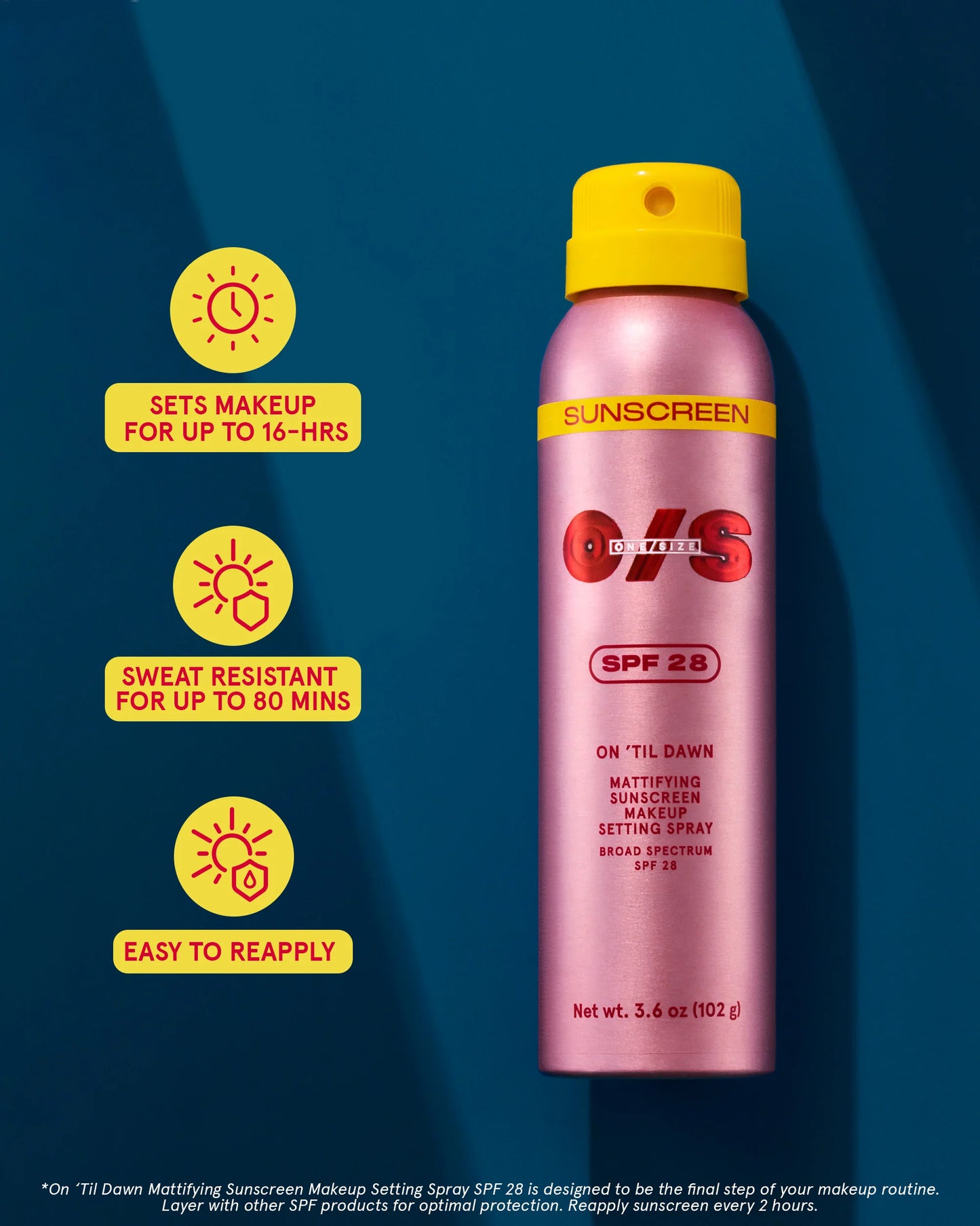 One Size On Til Dawn Setting Spray Spf 28