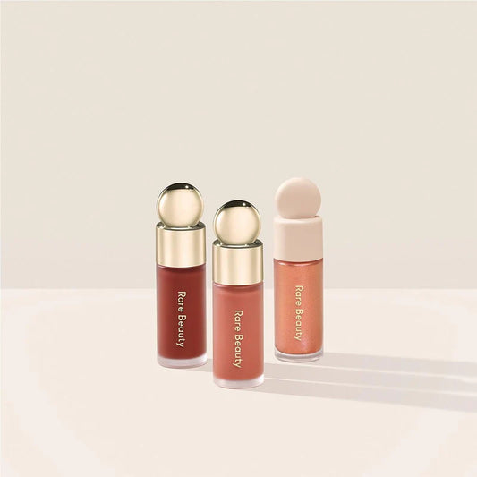 Rare Beauty By Selena Gomez Mini Blush And Luminize Trio 3.2Ml