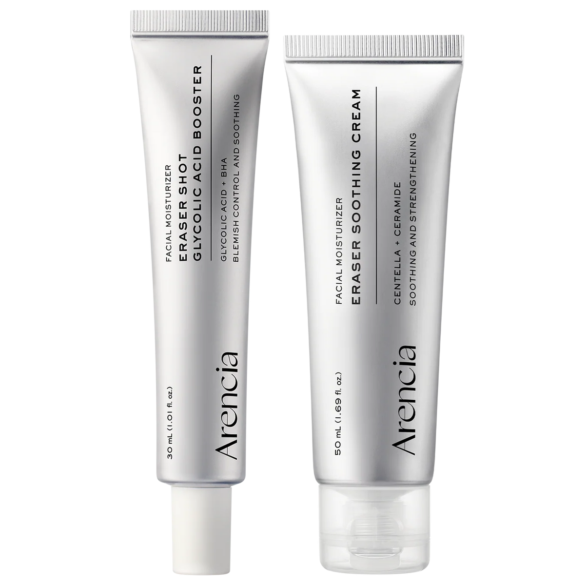 Arencia Eraser Shot Glycolic Acid Booster, Daily Clarifying Multi-Acid Formula for Smoother, Clear-Looking Skin, 1.01 fl. oz.