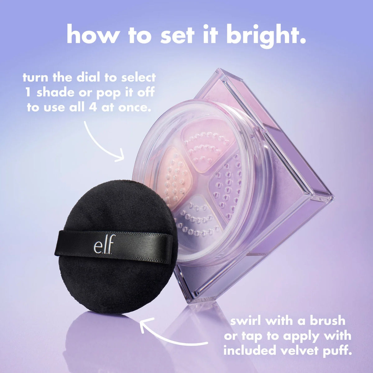 elf Set It Bright Correcting & Brightening Setting Powder