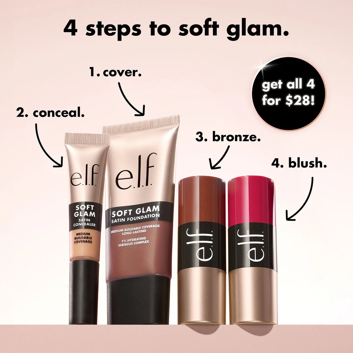 Elf Soft Glam Cream Bronzer