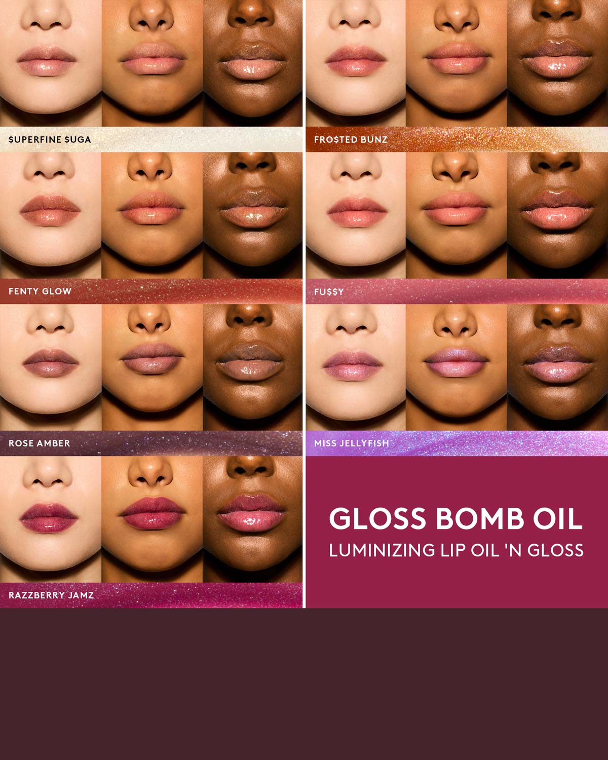 Fenty Beauty lip oil