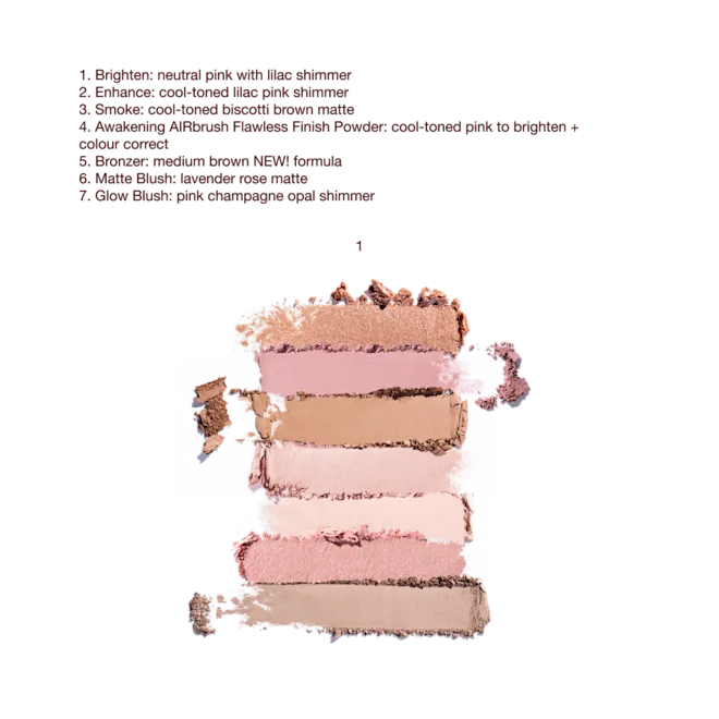 Charlotte Tilbury Hollywood Instant Look In A Palette Pretty, Glowing Beauty