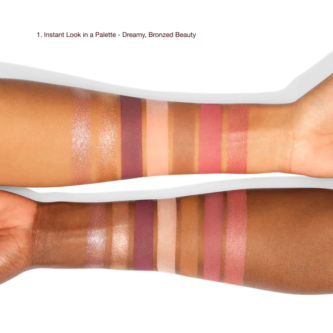 Charlotte Tilbury Hollywood Instant Look In A Palettedreamy, Bronzed Beauty