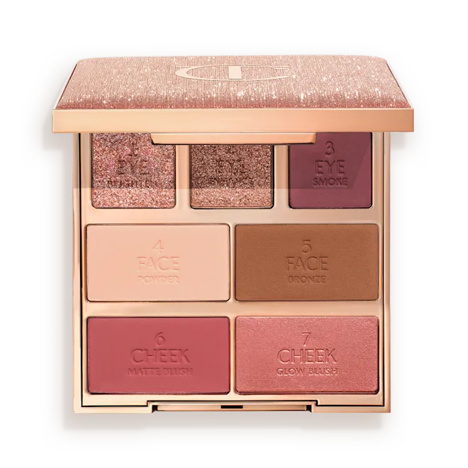 Charlotte Tilbury Hollywood Instant Look In A Palettedreamy, Bronzed Beauty