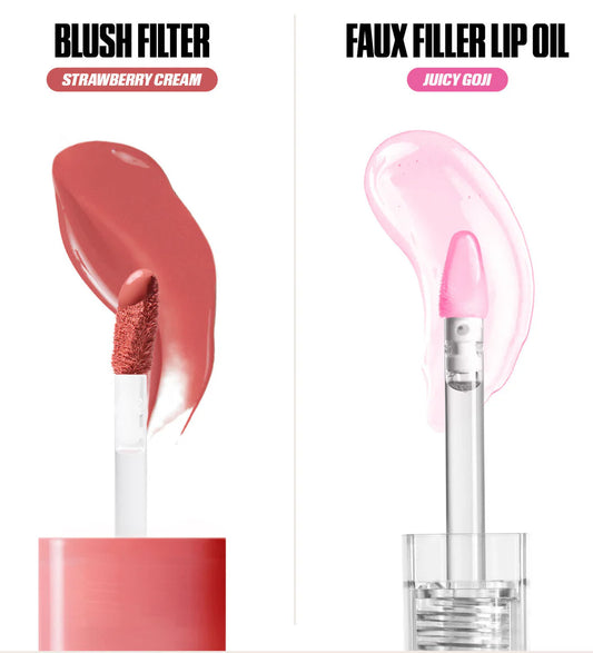 Huda Beauty Cheek And Lip Duo Berries And Cream