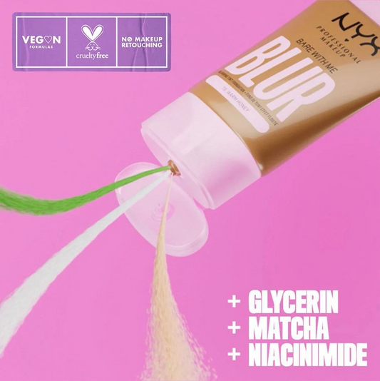 Nyx Bare With Me Blur tint foundation