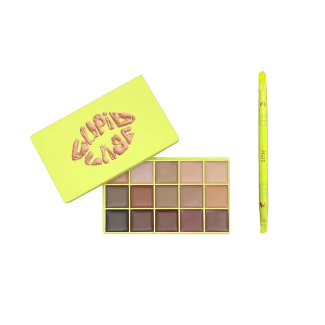 Made By Mitchell Cupid Case And Mlx2 Brush Lip Palette Muted Nudes
