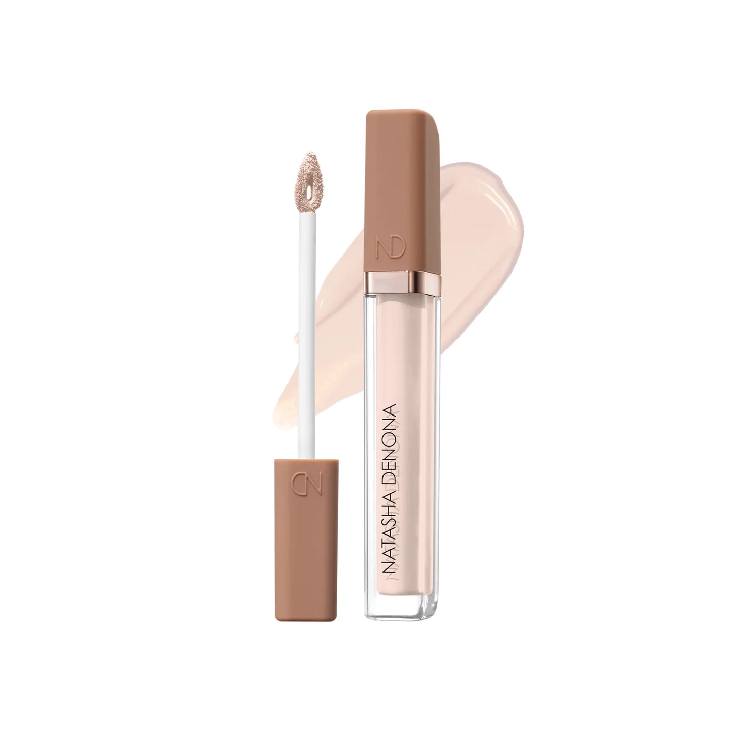 NATASHA DENONA Hy-Glam Brightening & Hydrating Medium to Full Coverage Crease Proof Serum Concealer