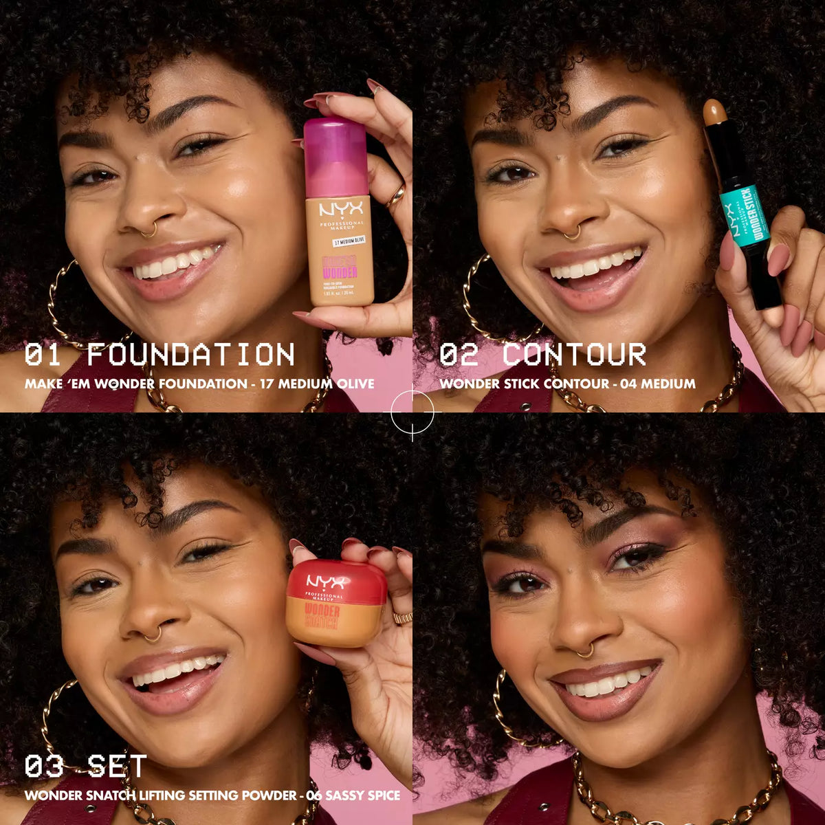 Nyx Make ‘Em Wonder™ Soft Matte Buildable Foundation