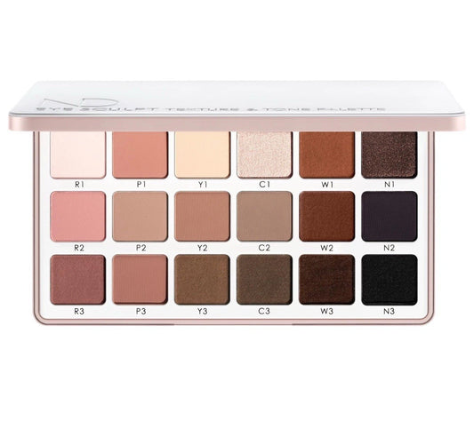 Natasha Denona Eye Sculpt Texture & Tone Eyeshadow Palette – Soft