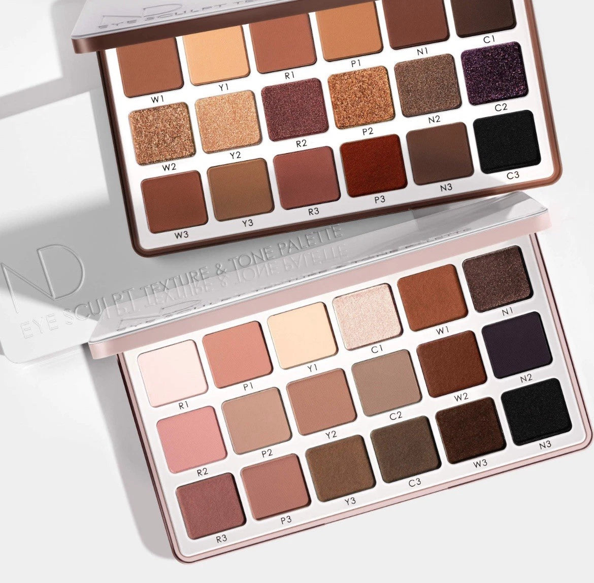 Natasha Denona Eye Sculpt Texture & Tone Eyeshadow Palette – Soft