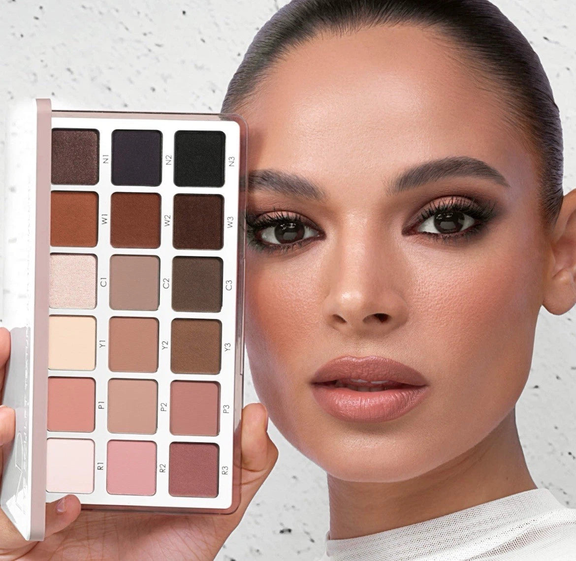 Natasha Denona Eye Sculpt Texture & Tone Eyeshadow Palette – Soft
