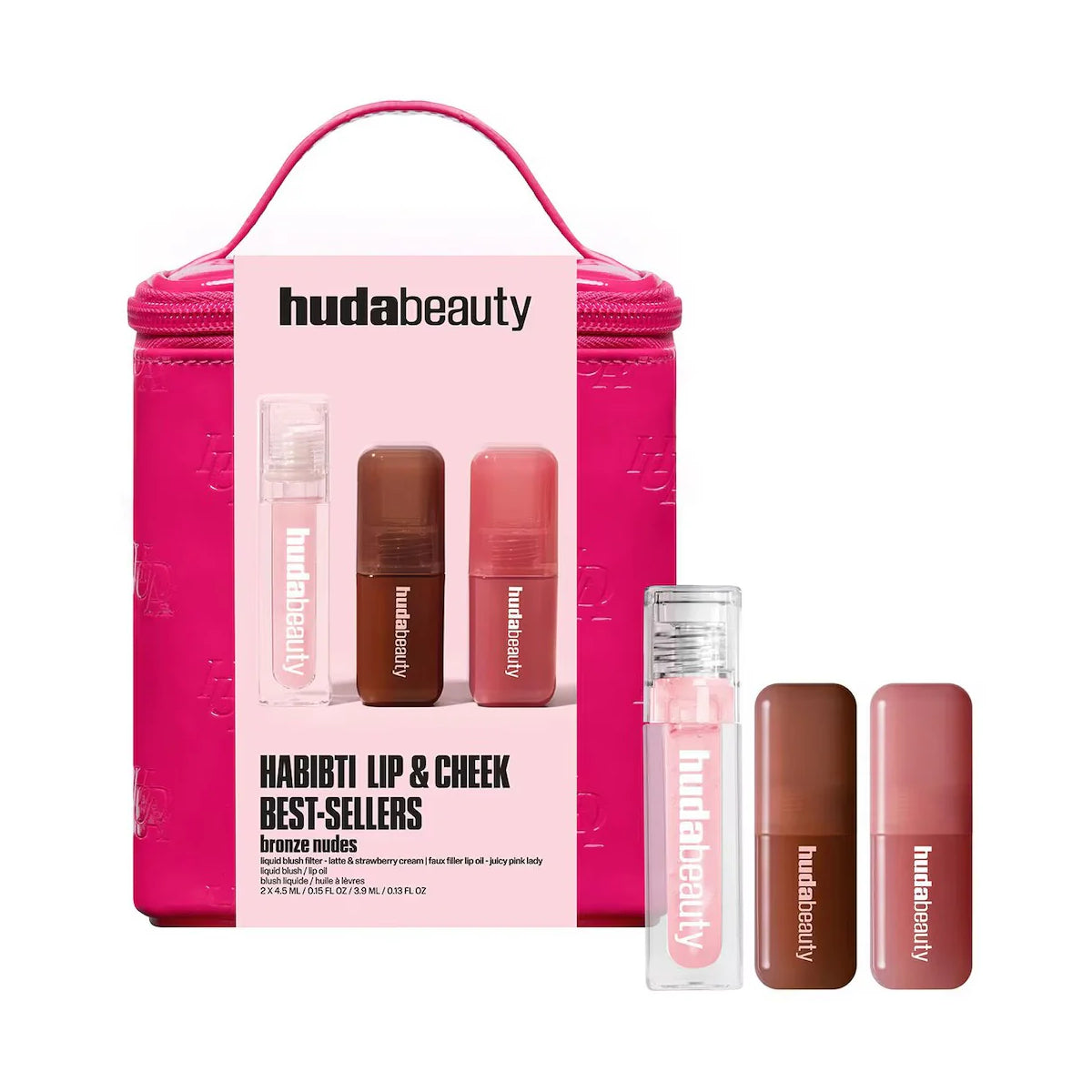 Huda Beauty Habibti Lip And Cheek Set