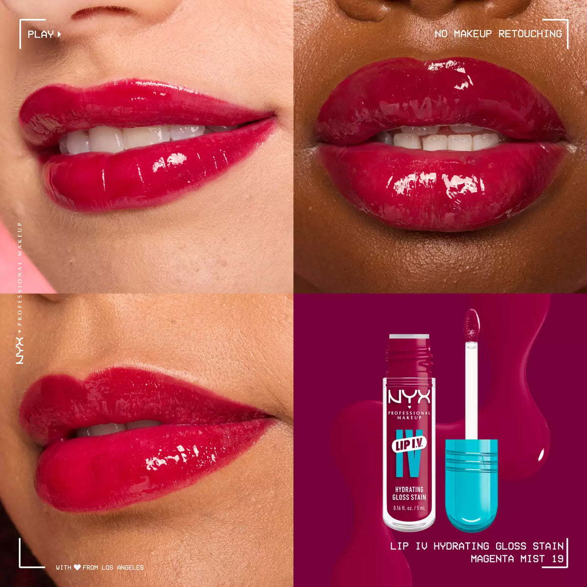 Nyx Lip I.V. Hydrating Lip Gloss Stain