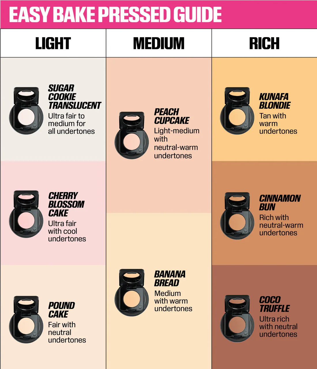 Huda Beauty Easy Bake Pressed Phone Grip