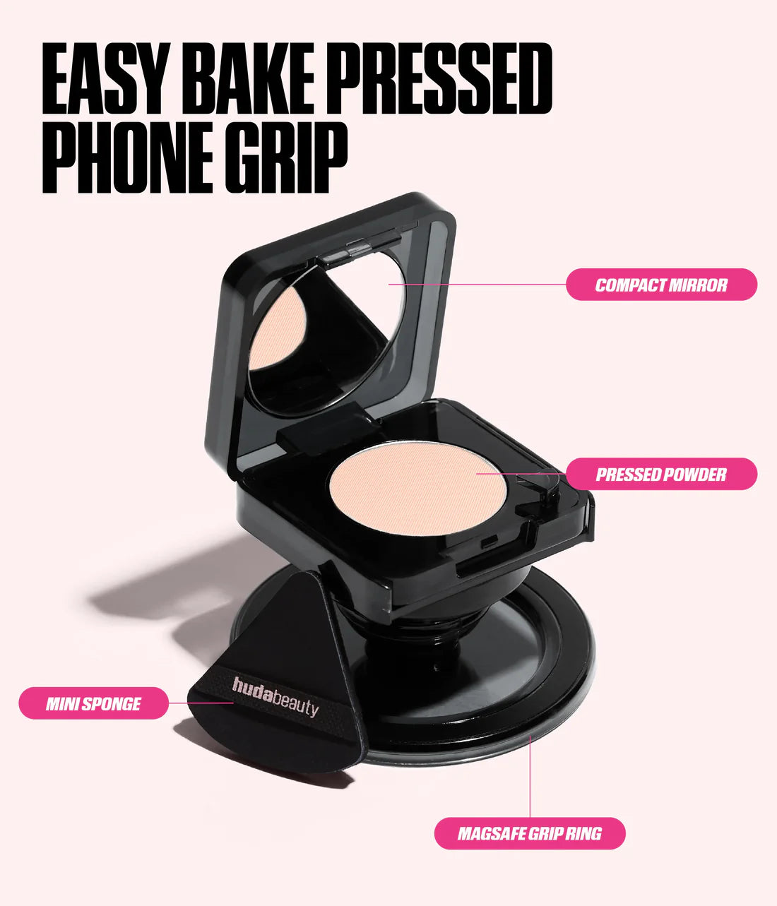 Huda Beauty Easy Bake Pressed Phone Grip